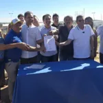 Prefeito Dr. Gilberto Júnior assina ordem de serviço para reconstrução do Poliesportivo em Uruçuí