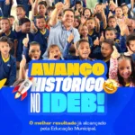 Uruçuí avança no Ideb e alcança melhor resultado da série histórica