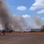 Incêndio é registrado nas proximidades da Bunge em Uruçuí